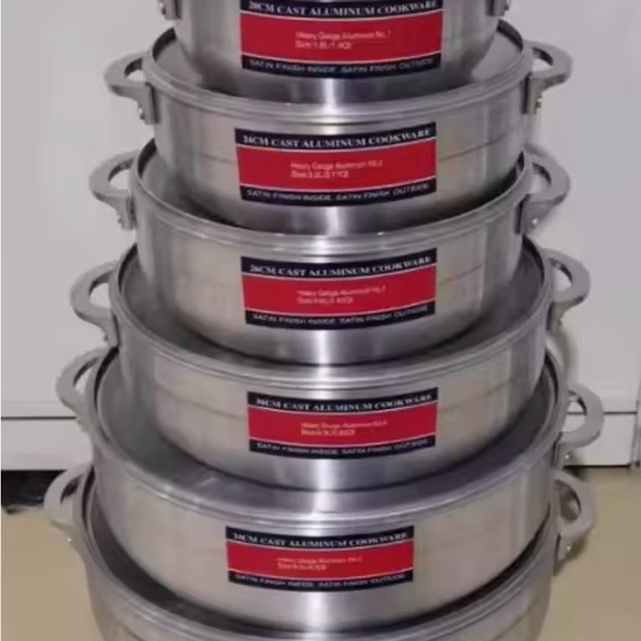 Aluminum Cookware Set - Silver - Picture 7 of 7